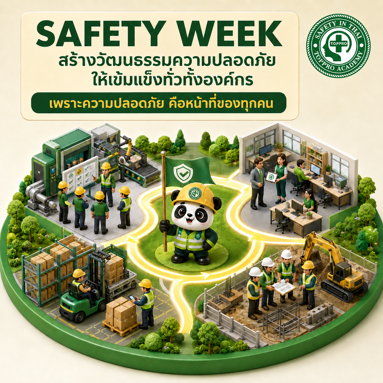 Safety Week กับการสร้างวัฒนธรรมความปลอดภัยที่เข้มแข็งในองค์กร
